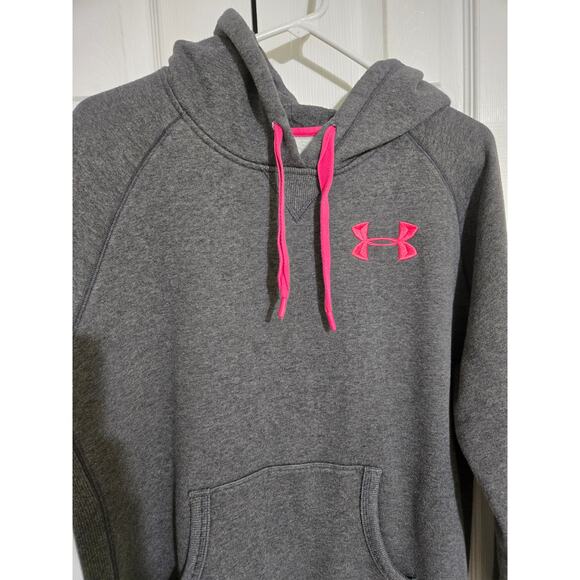 Under armour large women's loose fit cold gear charged cotton storm hoodie - Picture 3 of 10